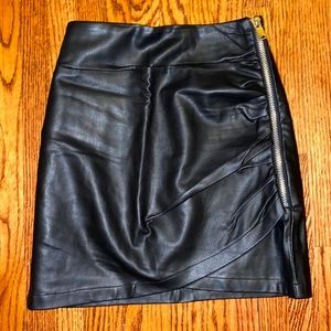 Zara Leather Skirt